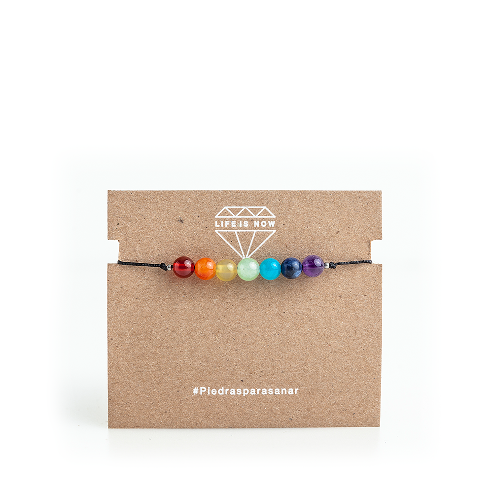 Tobillera siete chakras TORII